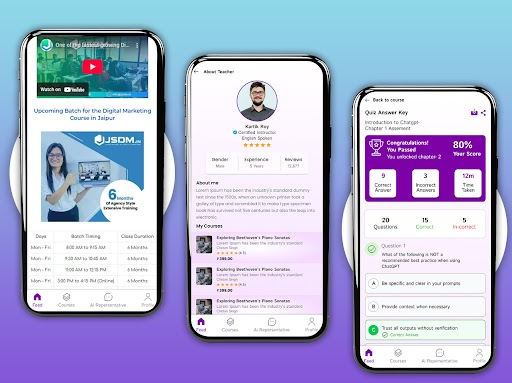 Smart E-Learning App