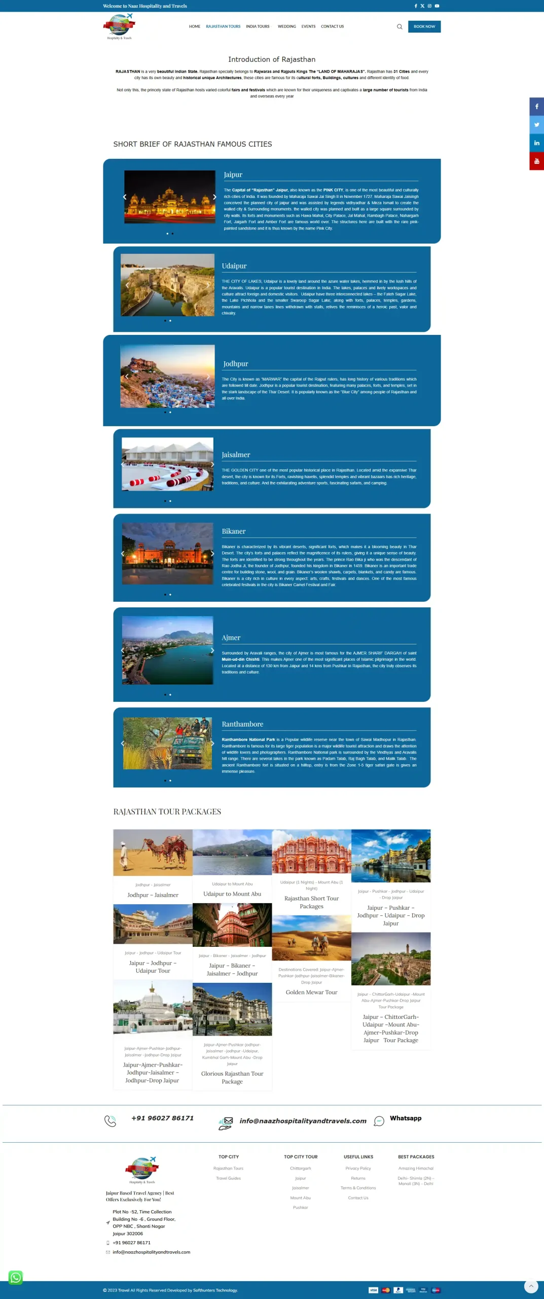 Tour Page